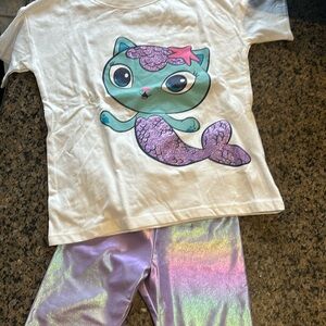 Little girls short set